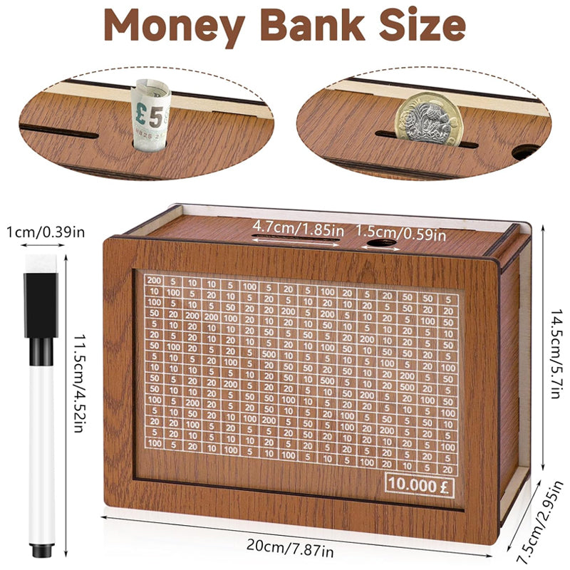 📢📢50 % de réduction – Boîte à Monnaie avec Compteur 🪙💰 Votre Partenaire Intelligent pour Épargner & Réaliser vos Rêves !