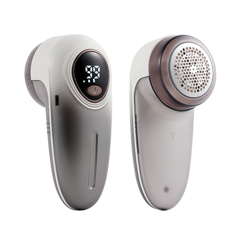 Rasoir anti-bouloches rechargeable avec écran LED