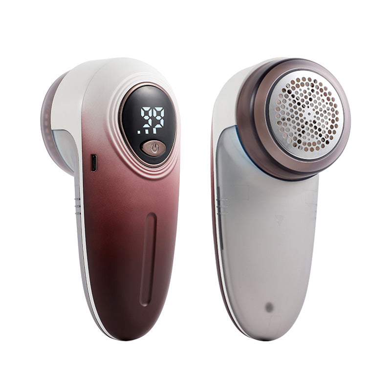 Rasoir anti-bouloches rechargeable avec écran LED
