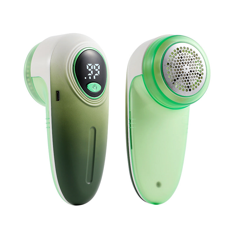 Rasoir anti-bouloches rechargeable avec écran LED