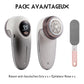 Rasoir anti-bouloches rechargeable avec écran LED