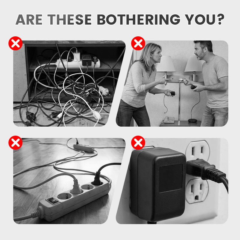 📢📢50 % de réduction !! ⏰Multiprise intelligente avec ports USB