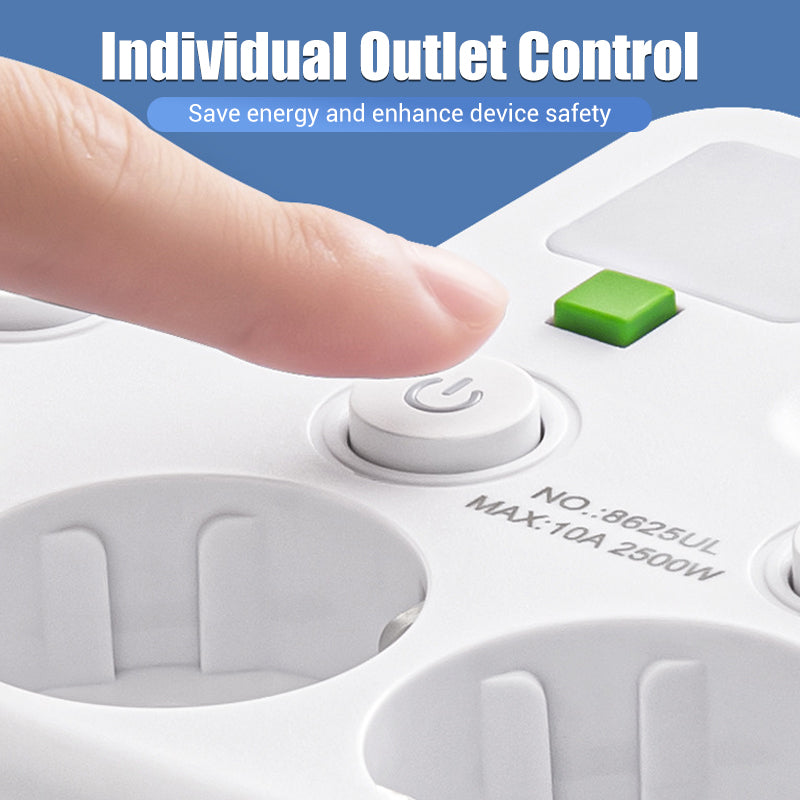 📢📢50 % de réduction !! ⏰Multiprise intelligente avec ports USB