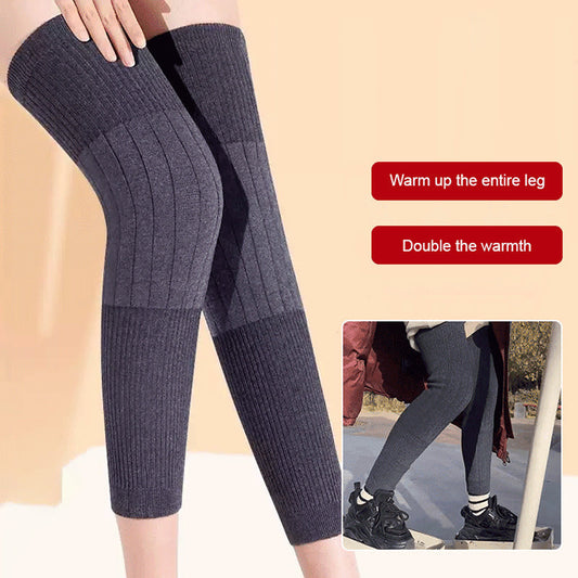 ✨50 % de réduction ! Genouillères longues chauffantes – 4 styles, coupe 3D ergonomique & tissu thermique respirant ! 🧣🦵
