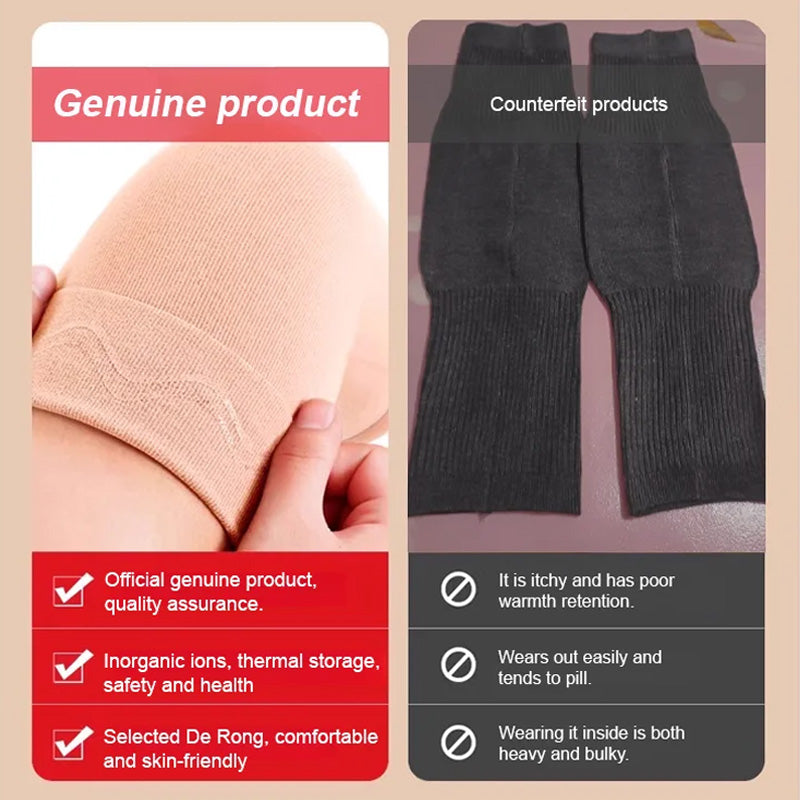 ✨50 % de réduction ! Genouillères longues chauffantes – 4 styles, coupe 3D ergonomique & tissu thermique respirant ! 🧣🦵