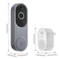 Surveillez votre porte en temps réel ! Sonnette vidéo 1080p avec détection humaine par IA