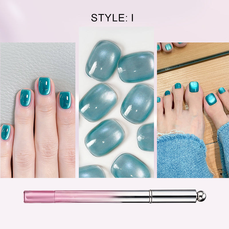 💅 PROMO FLASH : 50% DE RÉDUCTION ! Stylo de Vernis Gel Effet Œil de Chat 6-en-1 avec Aimant Intégré for des Ongles Parfaits où que Vous Soyez ✨