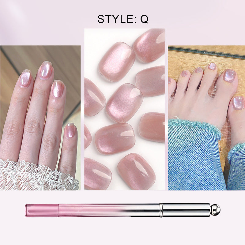 💅 PROMO FLASH : 50% DE RÉDUCTION ! Stylo de Vernis Gel Effet Œil de Chat 6-en-1 avec Aimant Intégré for des Ongles Parfaits où que Vous Soyez ✨