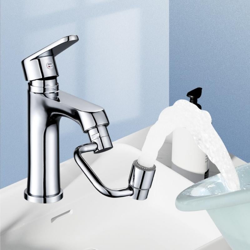 🔥Soldes exceptionnelles !!💜Achetez plus, économisez plus🚰Robinet universel pour évier✨Rallonge d'aérateur de robinet pivotante à 1080°