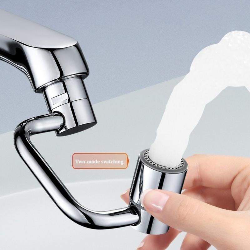 🔥Soldes exceptionnelles !!💜Achetez plus, économisez plus🚰Robinet universel pour évier✨Rallonge d'aérateur de robinet pivotante à 1080°