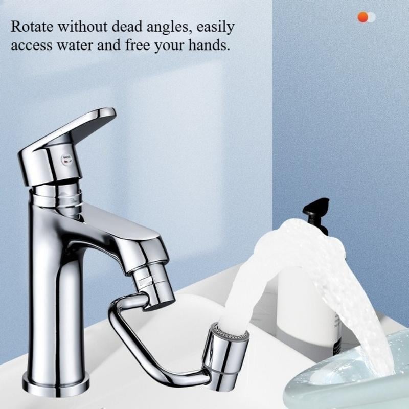 🔥Soldes exceptionnelles !!💜Achetez plus, économisez plus🚰Robinet universel pour évier✨Rallonge d'aérateur de robinet pivotante à 1080°