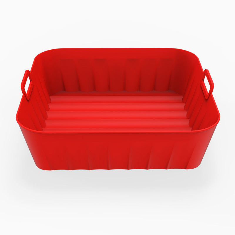 💎 PROMO FLASH : 50% DE RÉDUCTION ! Pot en Silicone Réutilisable pour Friteuse à Air – Fond Ondulé 3D, Qualité Alimentaire & -40°C à 230°C for Cuisson Saine 🍟✨