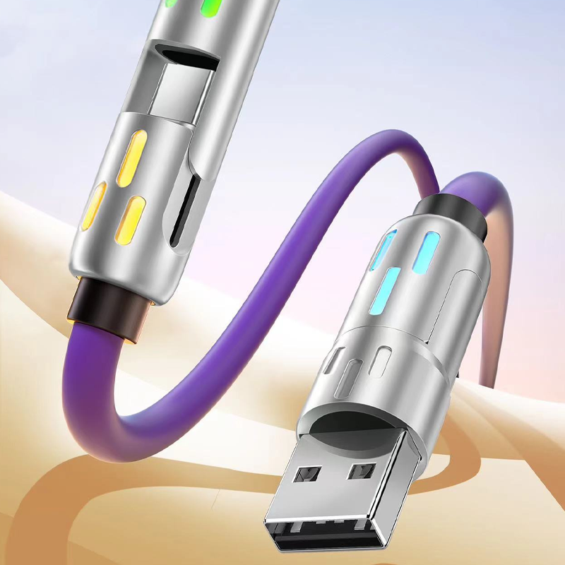 ✨Achetez-en 1, obtenez-en 1 gratuitement - Câble de recharge rapide universel RGB 4 en 1 - Entièrement amélioré