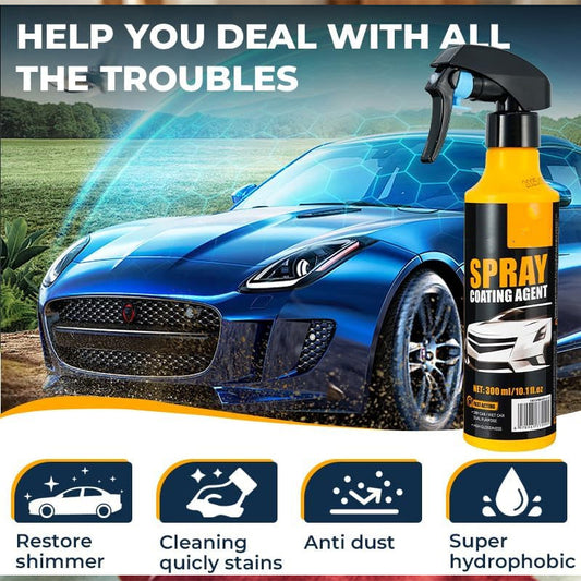 💥 Achetez-en 2 et obtenez-en 1 gratuit🔥 Spray nano-hydrophobe pour revêtement automobile
