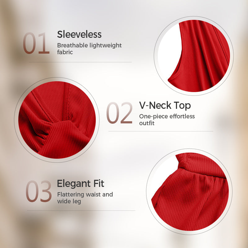👗51% DE RÉDUCTION! ✨ Combinaison Une Pièce pour Femme – Coupe Élégante, Tissu Fluide & Parfaite pour l'Été 💃