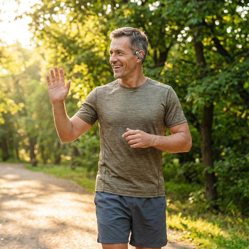 Écouteurs à conduction osseuse sans fil Comfort-Fit