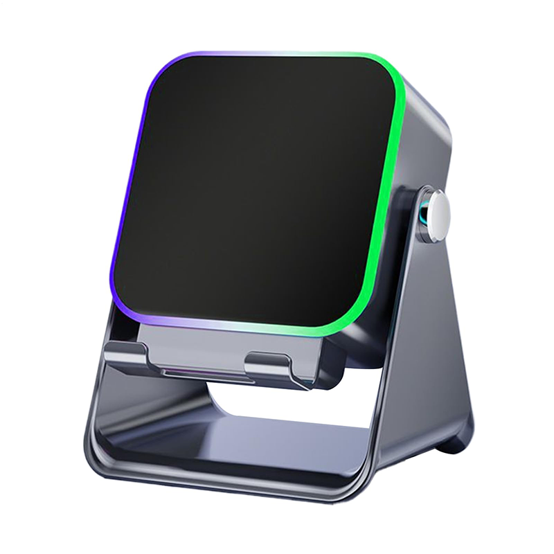 💎 50 % DE RÉDUCTION SUR LE SUPPORT D'ENCEINTE SANS FIL 5-EN-1 ! 💎 Audio par induction, support pour téléphone et éclairage d'ambiance