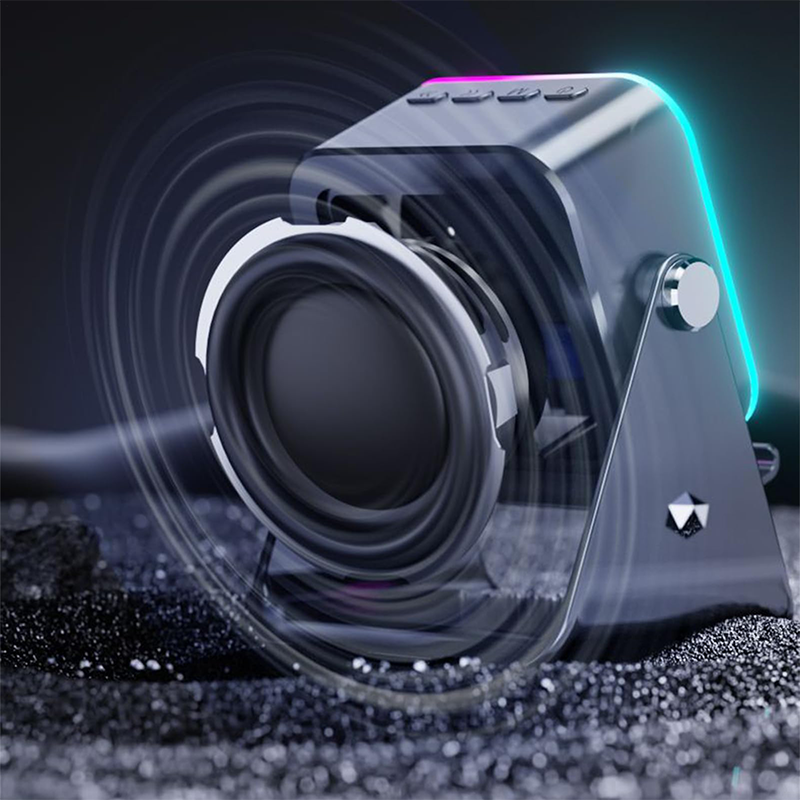 💎 50 % DE RÉDUCTION SUR LE SUPPORT D'ENCEINTE SANS FIL 5-EN-1 ! 💎 Audio par induction, support pour téléphone et éclairage d'ambiance