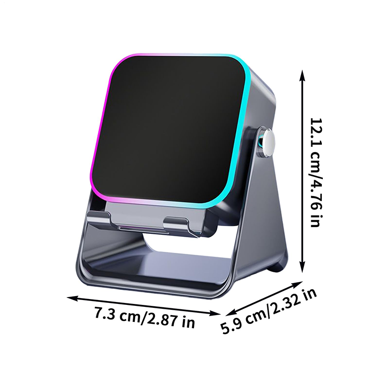 💎 50 % DE RÉDUCTION SUR LE SUPPORT D'ENCEINTE SANS FIL 5-EN-1 ! 💎 Audio par induction, support pour téléphone et éclairage d'ambiance