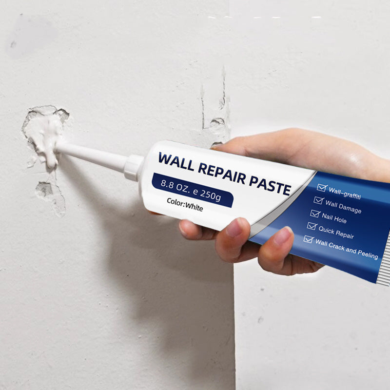 🛠️ PROMO FLASH : 50% DE RÉDUCTION ! 🧱 Pâte de Réparation Murale – 250 g – Prête à l'Emploi & Séchage Rapide for Fissures & Trous – Cuisine & Salle de Bain ✨