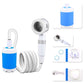 Douche portable pour camping avec pompe à eau