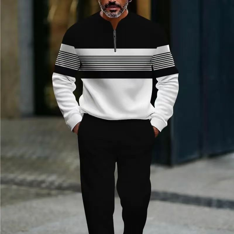 💎 50% sur la Nouveauté 2026 | Ensemble Homme Imprimé – Coupe Décontractée, Respirant | Boostez Votre Look Casual 🎁【-50%】