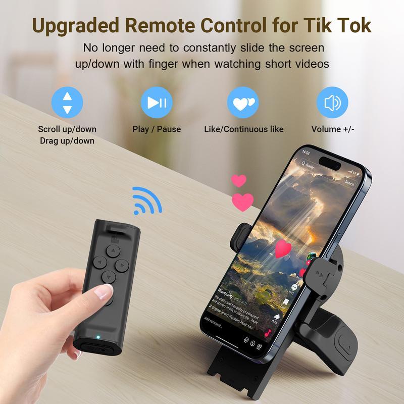 Poignée d'appareil photo Bluetooth avec obturateur à distance
