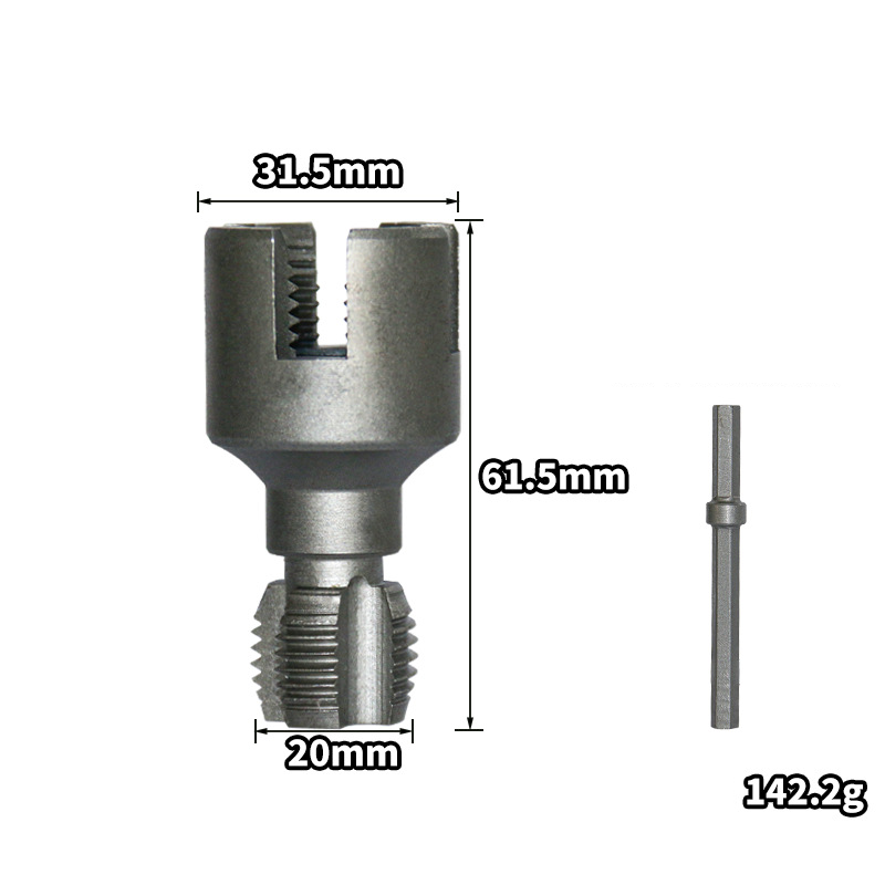 ⚙️🔩 -60% ! 🛠️Outil de Filetage pour Tuyaux – Nettoyage & Refiletage, Acier Traité Thermiquement – 1/2″ & 3/4″ pour Plomberie Pro & DIY.