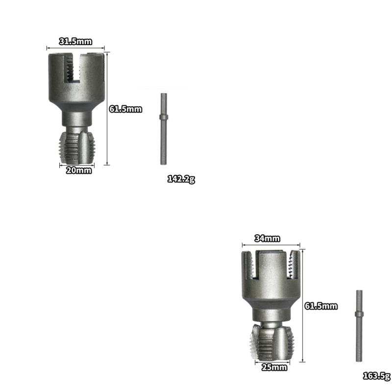 ⚙️🔩 -60% ! 🛠️Outil de Filetage pour Tuyaux – Nettoyage & Refiletage, Acier Traité Thermiquement – 1/2″ & 3/4″ pour Plomberie Pro & DIY.