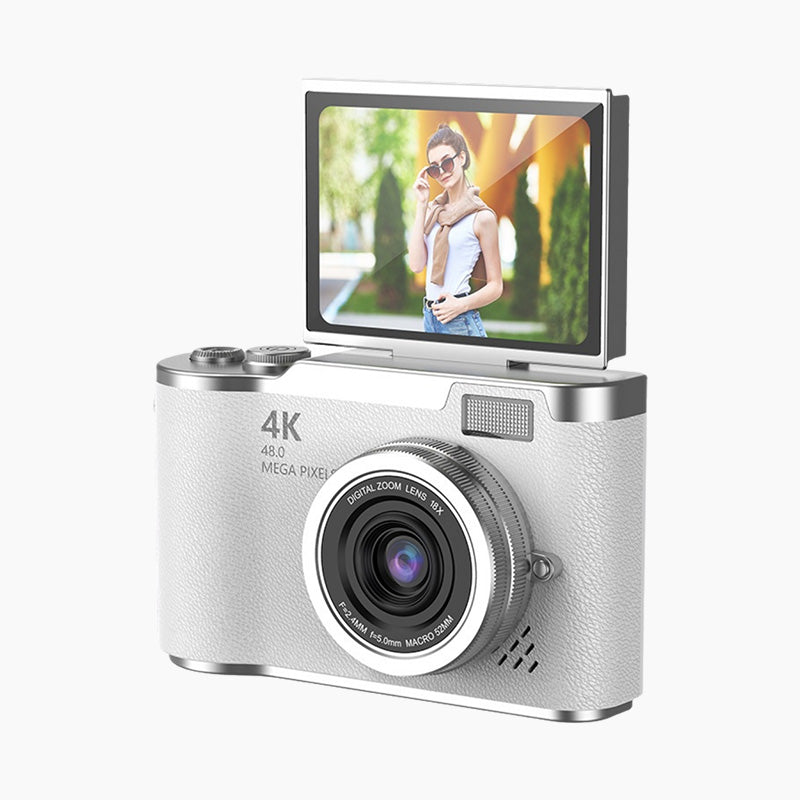 📸 50% DE RÉDUCTION + LIVRAISON GRATUITE ✨ Appareil Photo Numérique 4K HD à Écran Rabattable – Autofocus, Zoom 16X & Parfait pour Vlogs & Photos 🎥