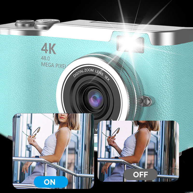 📸 50% DE RÉDUCTION + LIVRAISON GRATUITE ✨ Appareil Photo Numérique 4K HD à Écran Rabattable – Autofocus, Zoom 16X & Parfait pour Vlogs & Photos 🎥