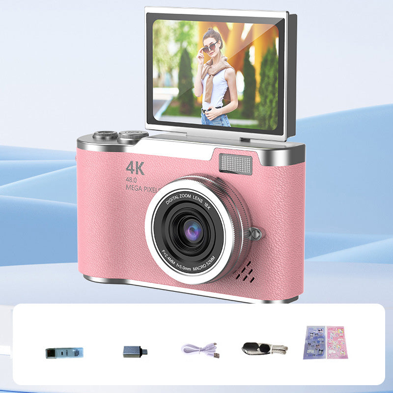 📸 50% DE RÉDUCTION + LIVRAISON GRATUITE ✨ Appareil Photo Numérique 4K HD à Écran Rabattable – Autofocus, Zoom 16X & Parfait pour Vlogs & Photos 🎥