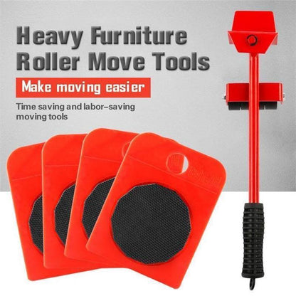 🪑💪 PROMO FLASH : 50% DE RÉDUCTION ! Ensemble d'Outils de Levage & Déplacement de Meubles – Levier, 4 Patins à Roulettes Multi-Directionnelles & Capacité 100 kg for Déplacer Canapés et Réfrigérateurs Sans Effort ✨