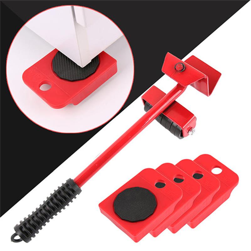🪑💪 PROMO FLASH : 50% DE RÉDUCTION ! Ensemble d'Outils de Levage & Déplacement de Meubles – Levier, 4 Patins à Roulettes Multi-Directionnelles & Capacité 100 kg for Déplacer Canapés et Réfrigérateurs Sans Effort ✨