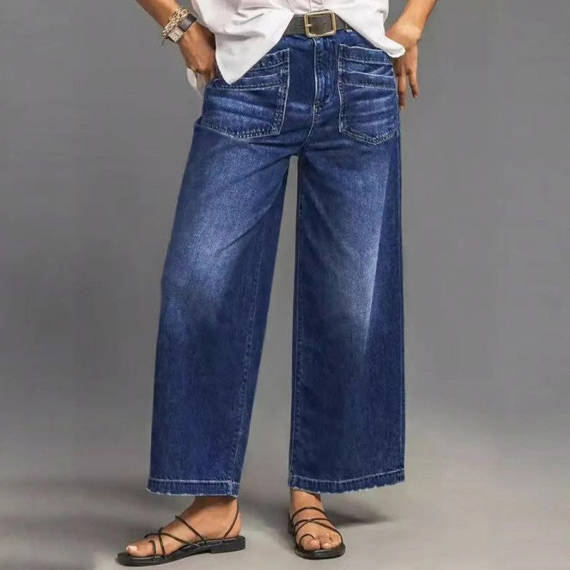 📢📢50 % de réduction !! ⏰⏰NOUVELLE SILHOUETTE 2026 – JEAN DÉCONTRACTÉ À JAMBES ÉVASÉES, FLATTEUR POUR TOUTES