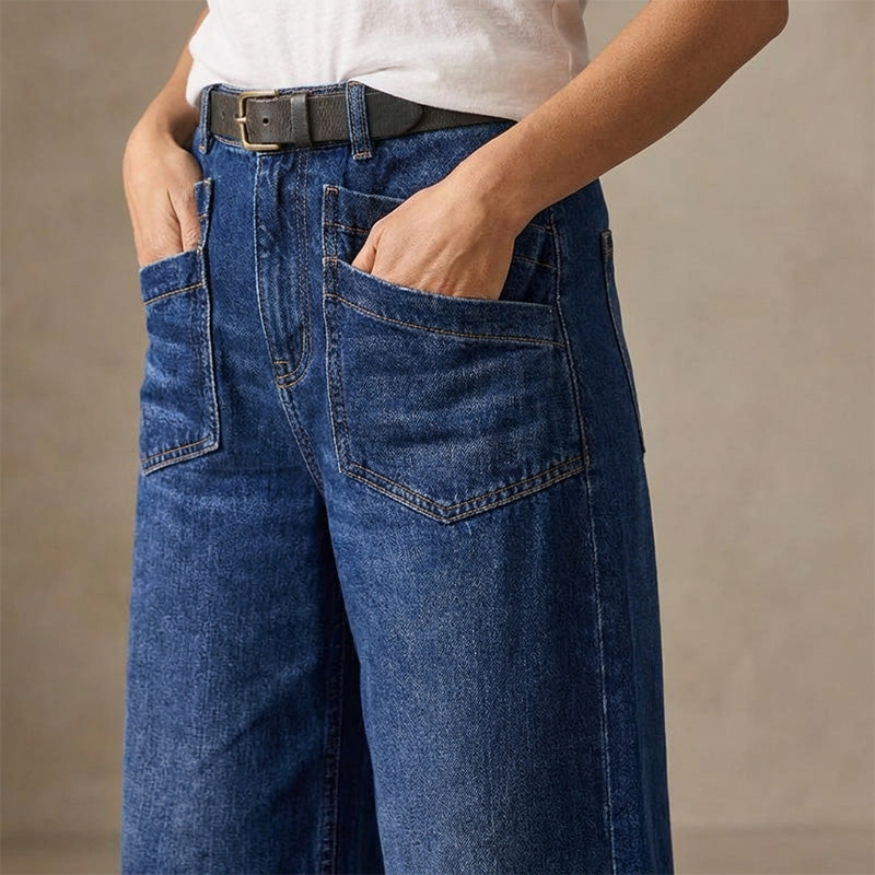 📢📢50 % de réduction !! ⏰⏰NOUVELLE SILHOUETTE 2026 – JEAN DÉCONTRACTÉ À JAMBES ÉVASÉES, FLATTEUR POUR TOUTES