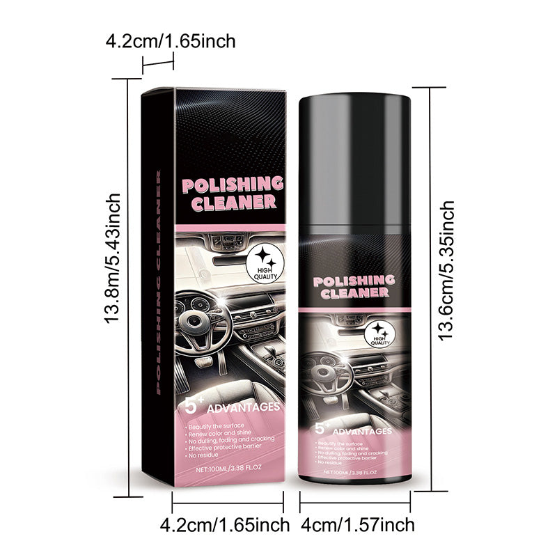 🎁 ACHETEZ 2, OBTENEZ 1 GRATUIT ! 💎 Nettoyant pour Intérieur de Voiture 100 ml – Formule Naturelle, Brilliance Éclatante & Protection Anti-Poussière 🧼✨