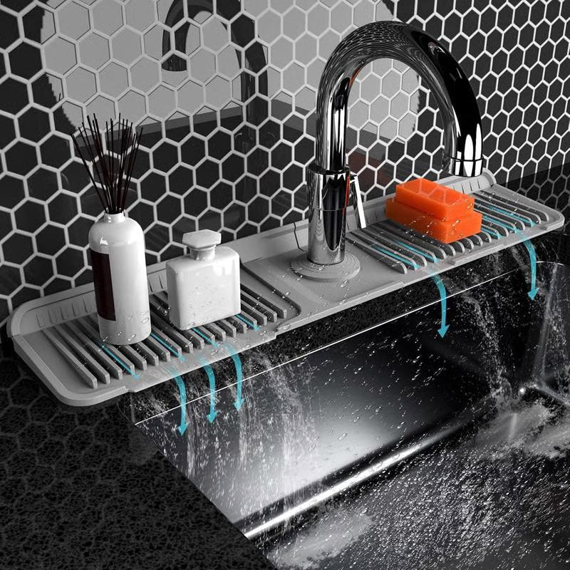 📢📢50 % de réduction !! ⏰Tapis de robinet à séchage rapide pour évier de cuisine