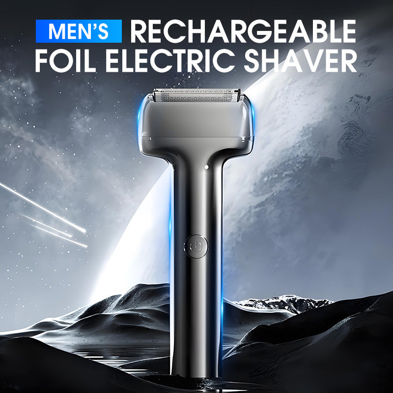 ⚡🪒 Rasoir Électrique Rechargeable Haute Précision – Grille Hexagonale Anti-Irritation, Moteur Silencieux & 100% Étanche IPX6