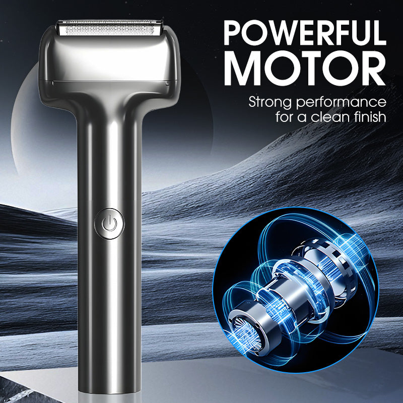 ⚡🪒 Rasoir Électrique Rechargeable Haute Précision – Grille Hexagonale Anti-Irritation, Moteur Silencieux & 100% Étanche IPX6