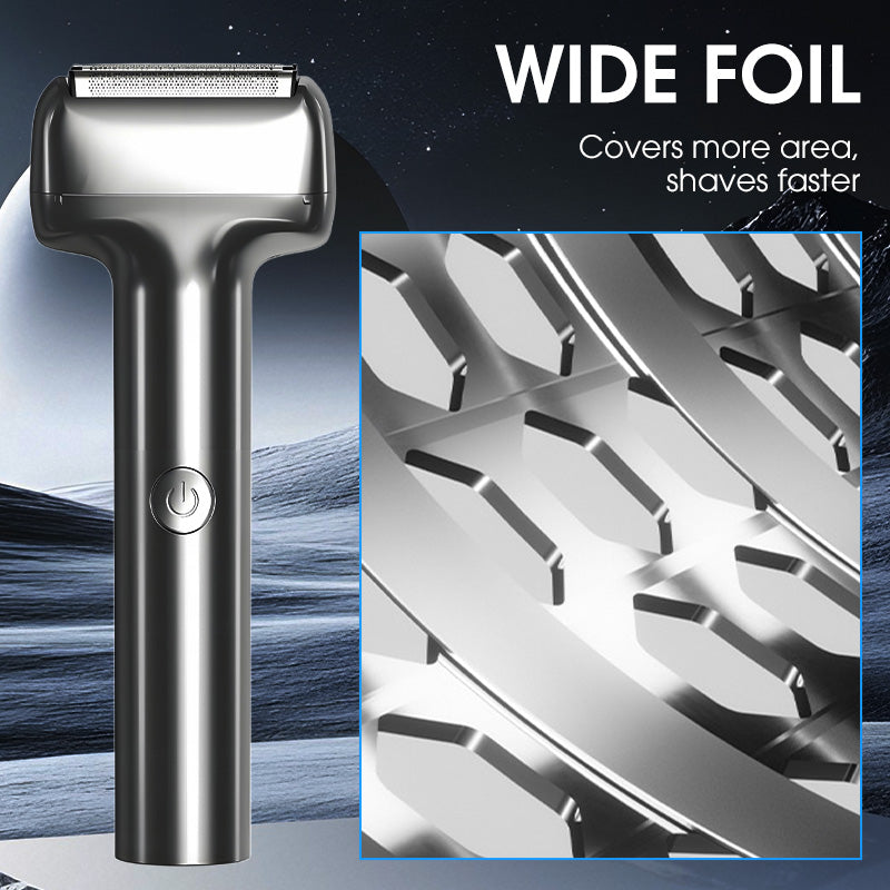 ⚡🪒 Rasoir Électrique Rechargeable Haute Précision – Grille Hexagonale Anti-Irritation, Moteur Silencieux & 100% Étanche IPX6