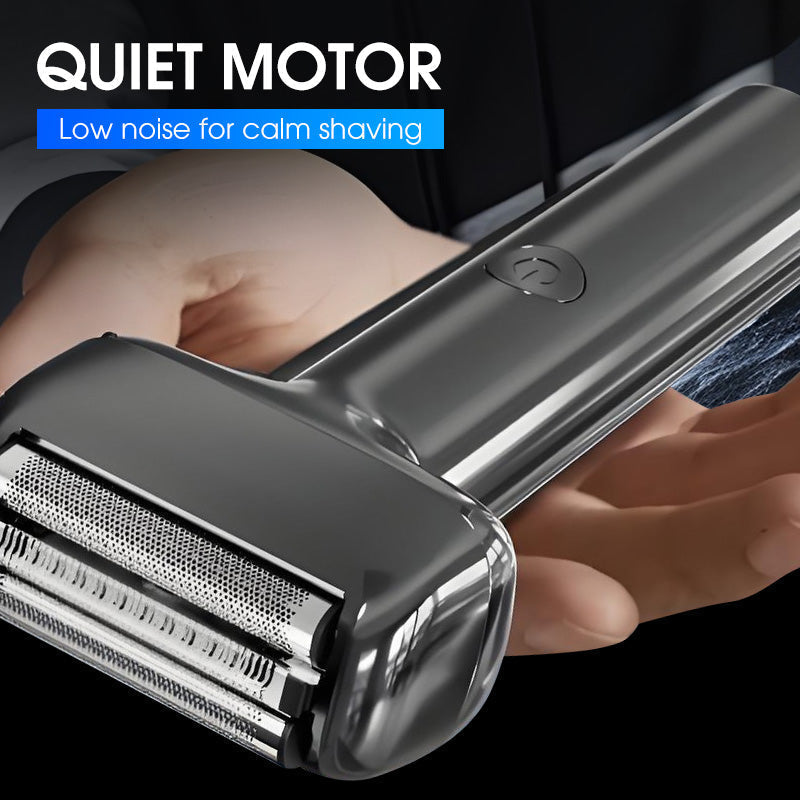 ⚡🪒 Rasoir Électrique Rechargeable Haute Précision – Grille Hexagonale Anti-Irritation, Moteur Silencieux & 100% Étanche IPX6