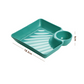💎 ACHETEZ 2, OFFERT 1 ! 💎 Assiette à Snacks avec Compartiment Sauce Intégré – Anti-Dérapant, Sans BPA & Facile à Nettoyer 🥄🍽️