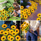 🌻50 % DE RÉDUCTION ! ☀️ Lampes solaires tournesol étanches – Pétales réalistes, indice de protection IP65 et allumage automatique 8 à 12 h ☀️🌻