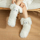 💗DERNIER JOUR DE VENTE : 50 % DE RÉDUCTION ⚡Plus de 50 000 articles vendus💕 Chaussons-chaussons en peluche pour femmes, chaussettes d'intérieur épaisses doublées en polaire antidérapantes, couvre-chaussures pour adultes