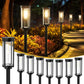 🎉 ACHETEZ PLUS ÉCONOMISEZ PLUS 🎁 Lampes Solaires Allée Extérieur – Panneau Solaire Haute Performance, Batterie NI-MH 12-14h, Design Rétro Vintage, IP65 Imperméable ✨