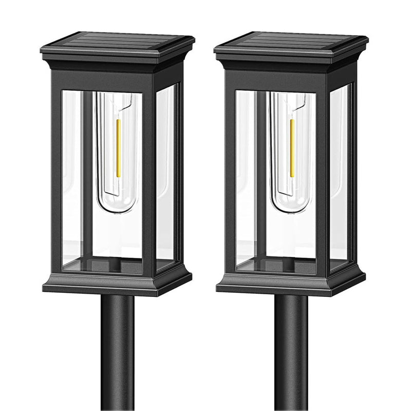 🎉 ACHETEZ PLUS ÉCONOMISEZ PLUS 🎁 Lampes Solaires Allée Extérieur – Panneau Solaire Haute Performance, Batterie NI-MH 12-14h, Design Rétro Vintage, IP65 Imperméable ✨