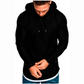 👕 60% DE RÉDUCTION! 🔥 Sweat à Capuche Uni à Cordon & Manches Longues – Tissu Doudou, Poches Kangourou & Streetwear Look 🧶