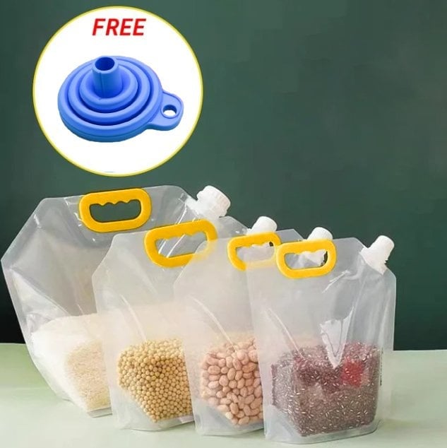 🥜⏳ Dernières 24h | Sac de stockage de grains hermétique anti‑humidité -50 %