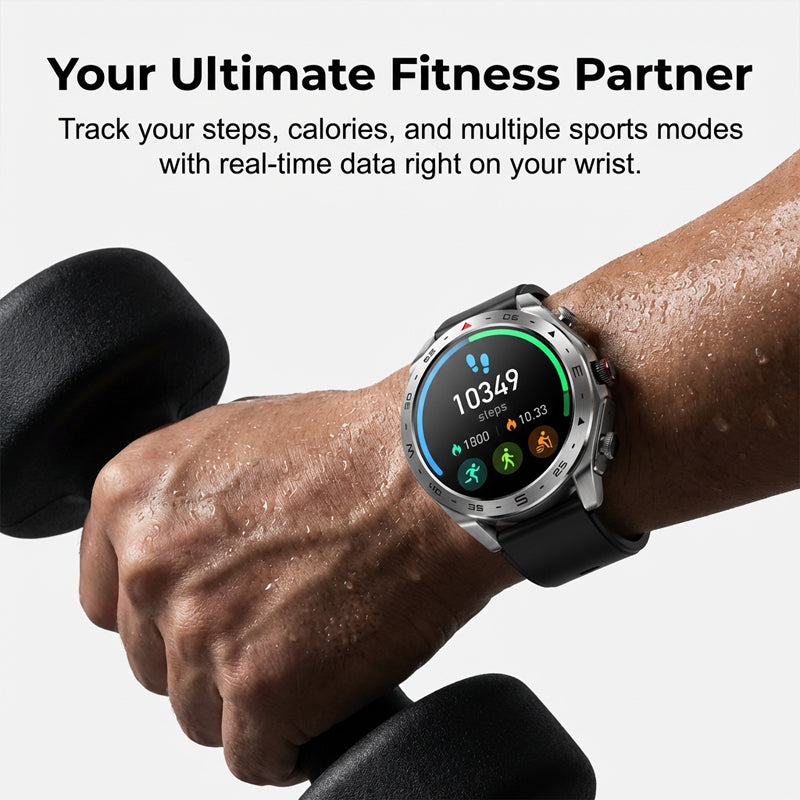 Montre connectée 2 en 1 avec écouteurs TWS intégrés